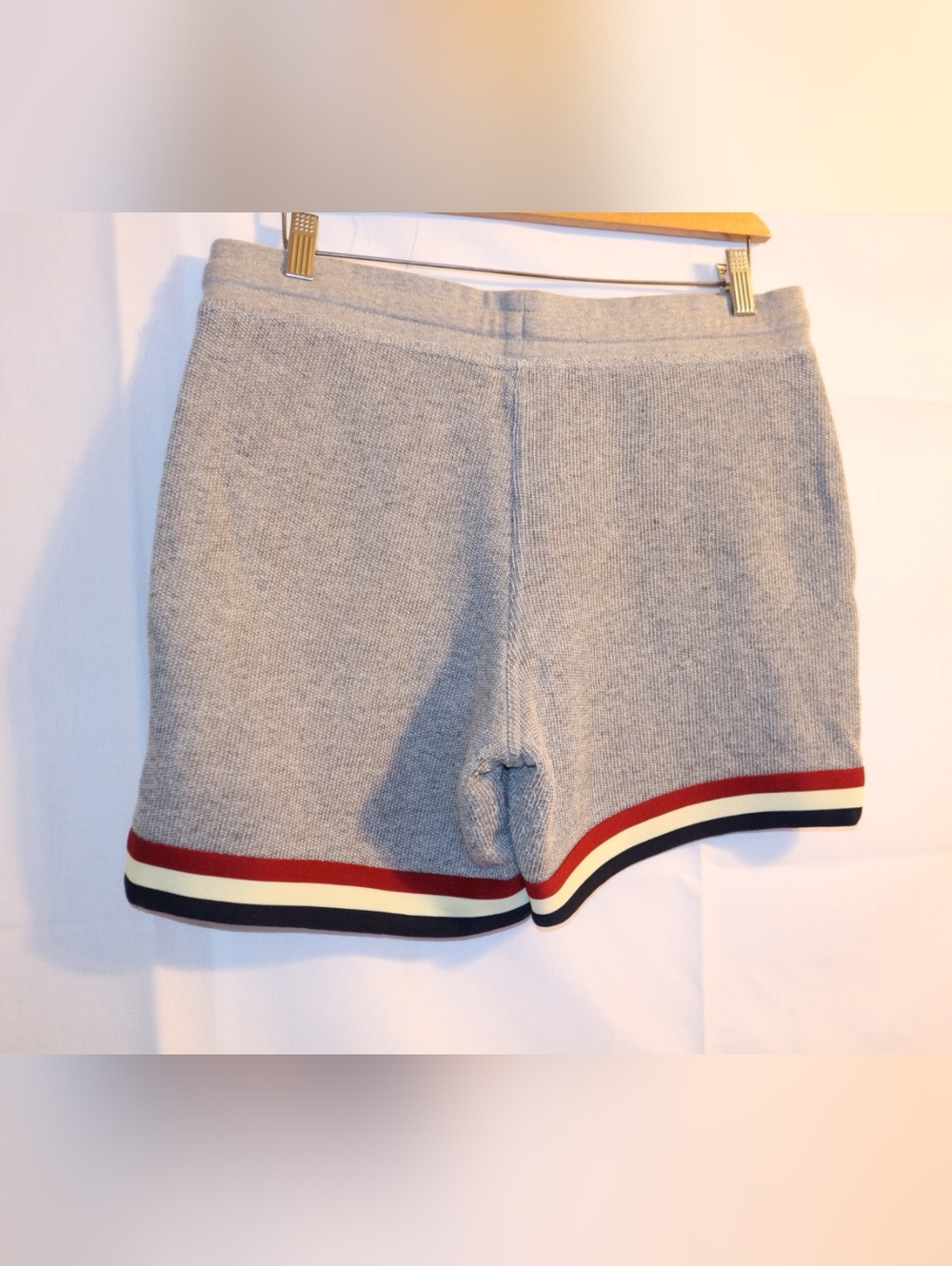 Men's Chubbies The Hook Shots 7" Soft Courtside Grey Shorts Size Small - Picture 4 of 7